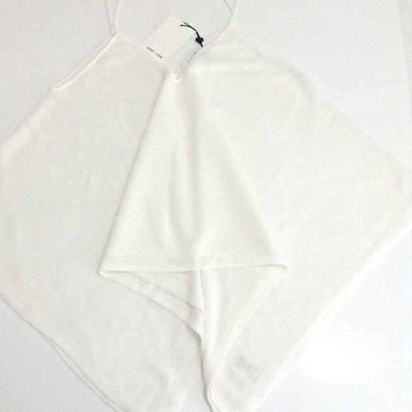 Anthropologie John+Jenn Asymmetrical Hem Knit Pop Over Top Size Medium - Picture 1 of 4